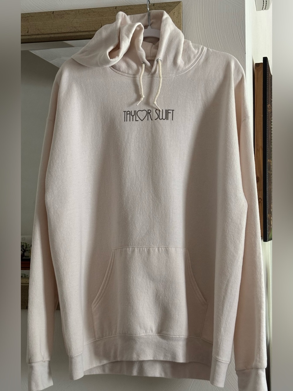 Taylor Swift Cream colored The Eras Tour Hoodie